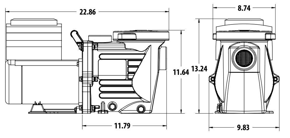 Power Defender Dimensions Power Defender Dimensions